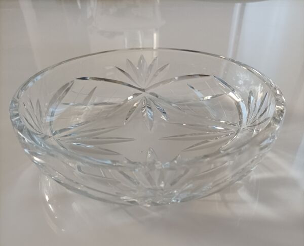 Coupe à fruits, plat en Cristal Saint Louis