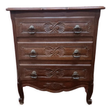 Chest of drawers in solid Louis XV style beautiful condition