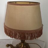 Bedside lamp in gilded bronze