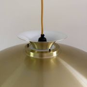Vintage Danish gold pendant - Louis Poulsen Style - Danish design pendant