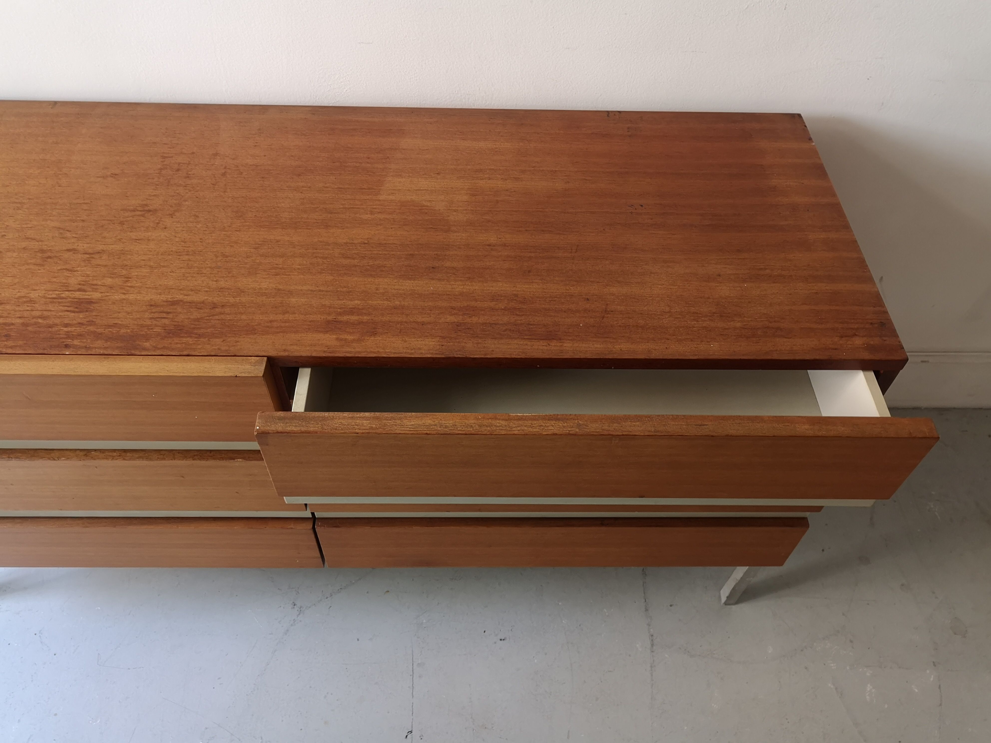 Wooden sideboard mid century, 1960