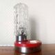 Space age night light glass 1970