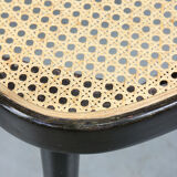 Vintage Bentwood Wide Seat and Arms Bistro Chair