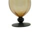 Art Deco decanter, pink glass, Poland, 1930s.