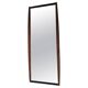 Midcentury Long Teak Wall Mirror, Denmark, 1960s