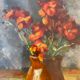 Old painting, still life with cloves by Abel Gay (1877-1961)