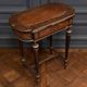 Napoleon III hairdresser worker marquetry 4 feet decorated with bronze