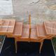 Wooden sewing basket