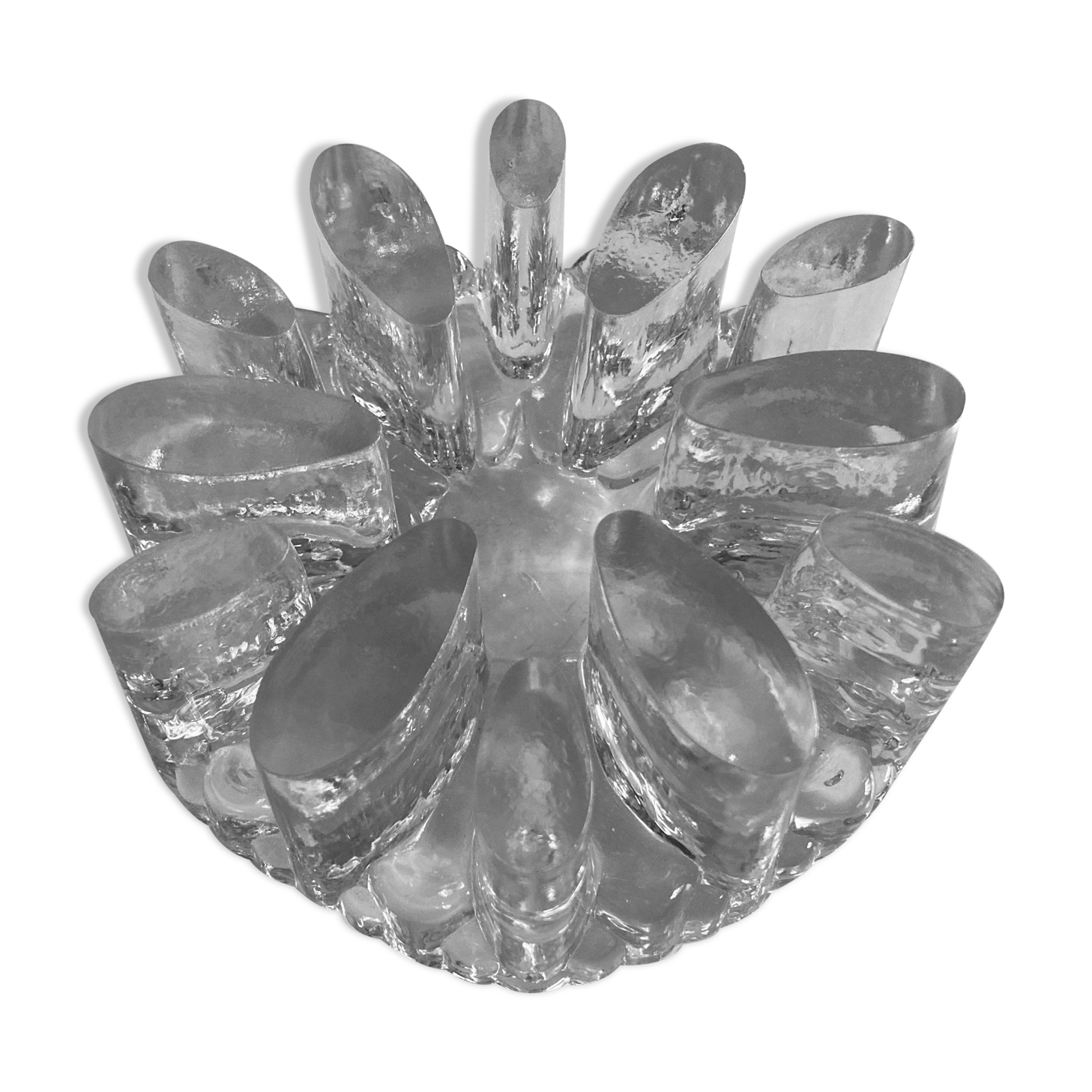 Product BHV Ice Candle holder from Nybro Sweden Scandinavian 1970