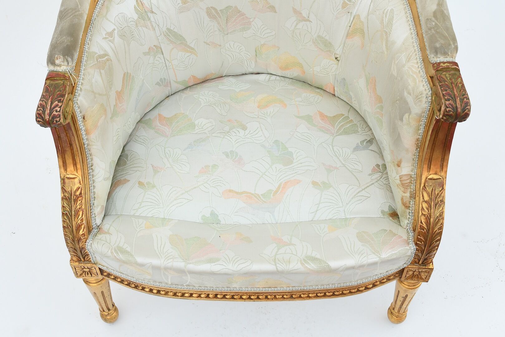 Louis XVI-style shepherdess chair