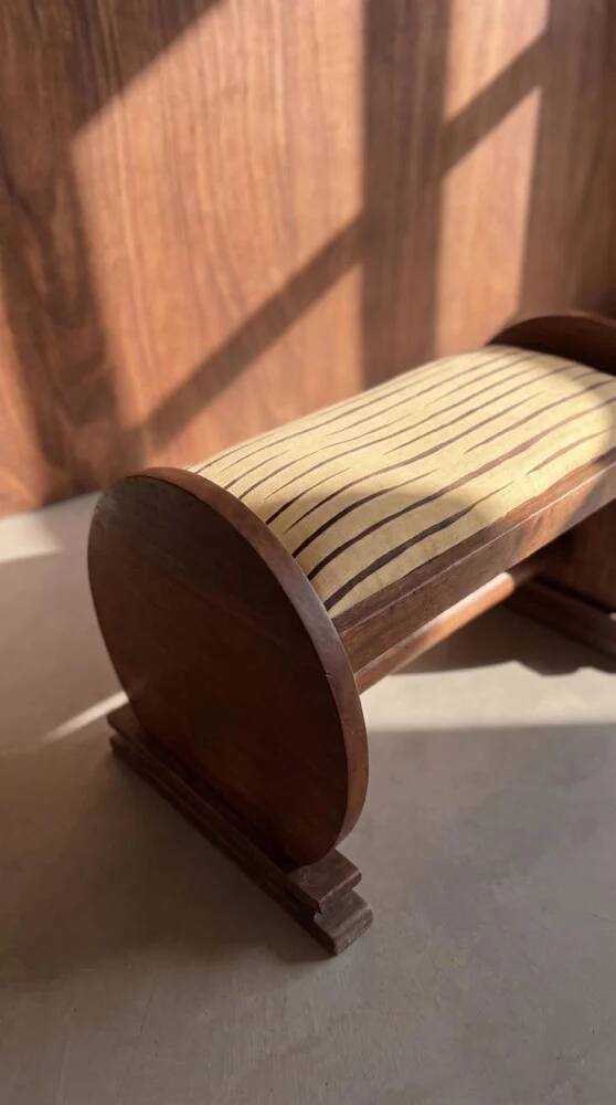 Vintage stool — Amsterdam school