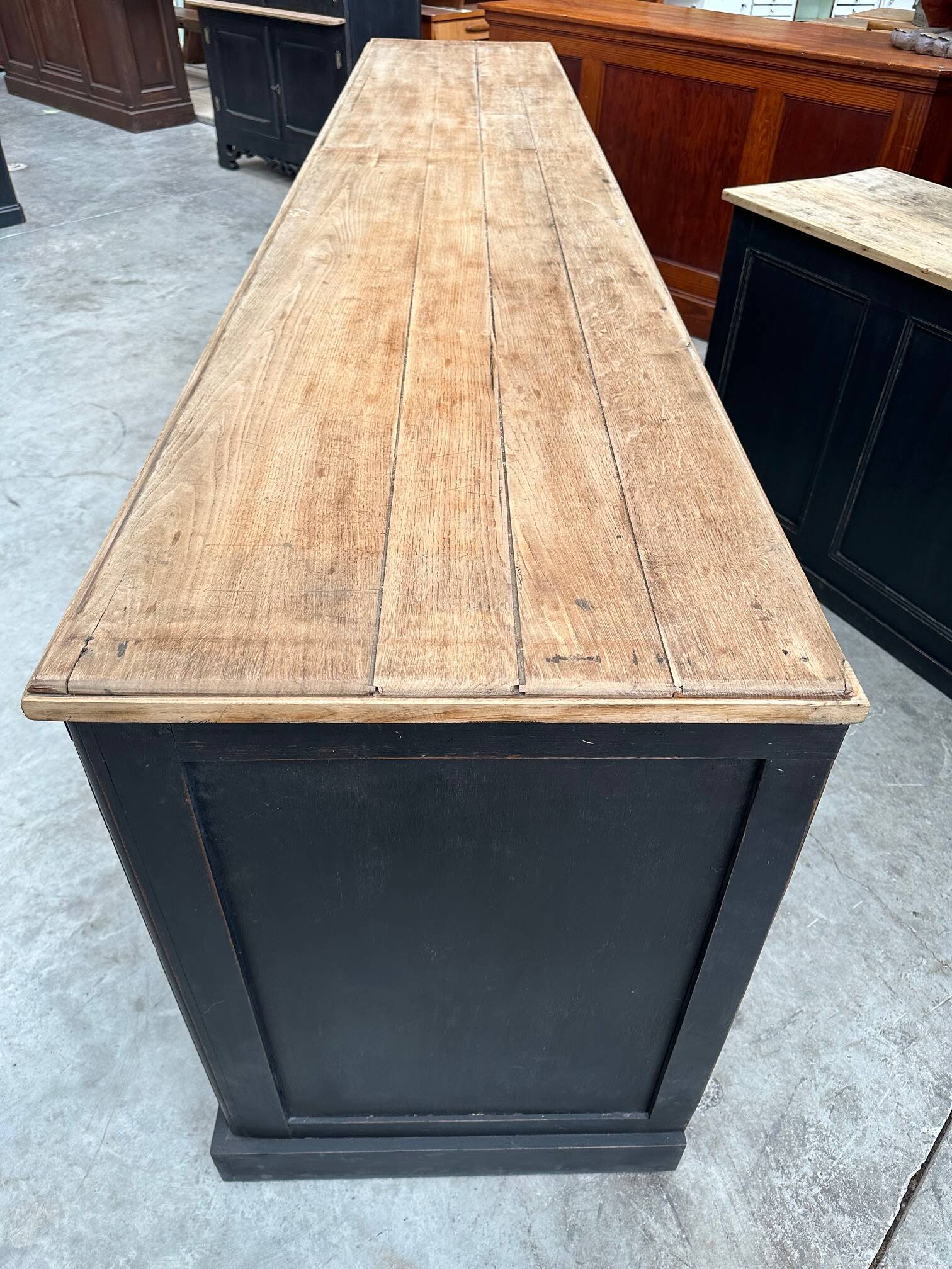 Large Mid-20th Century Store Counter