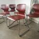 5 Flototto stackable chairs