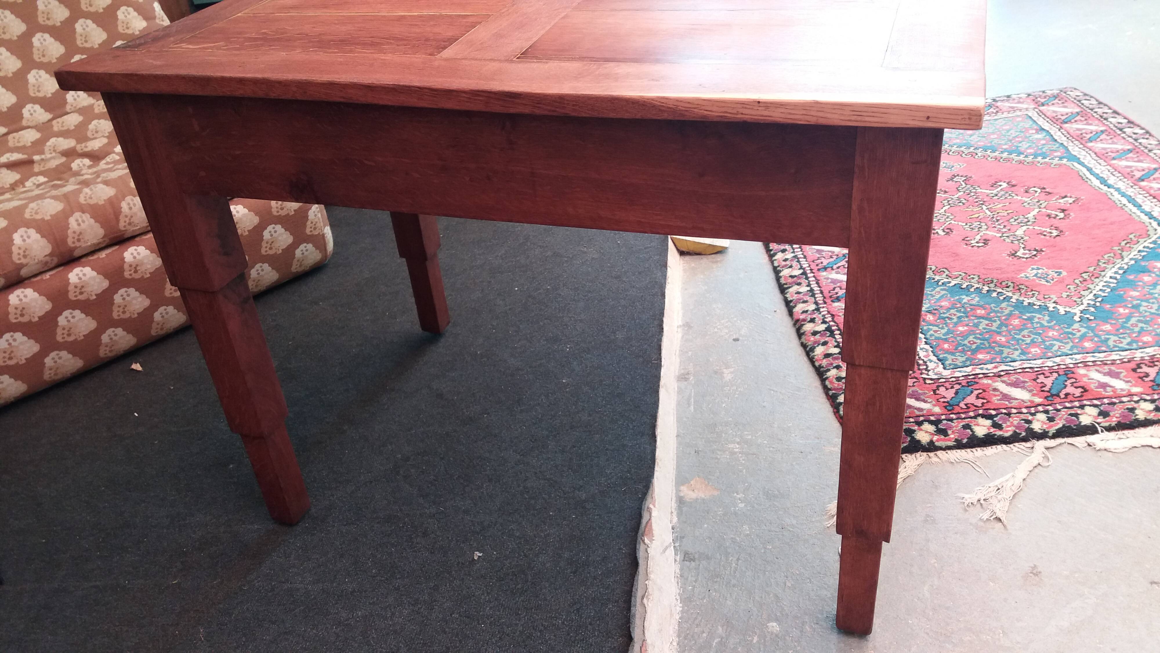 Art Deco desk and armchair