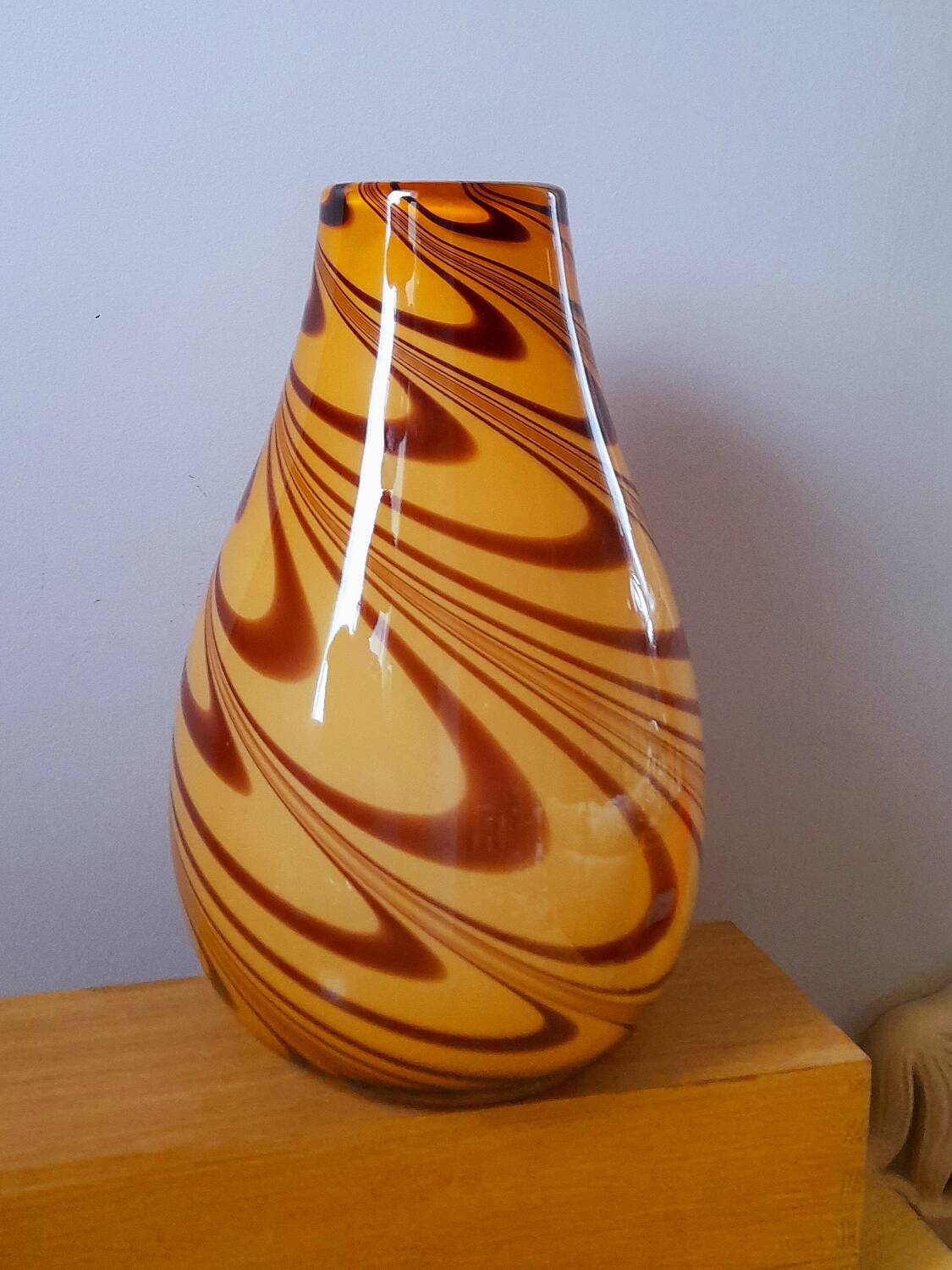 Carlo Moretti vase, Murano 1970.