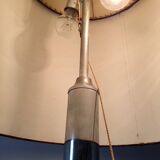 Large Mid-Century Italian Chrome Table Lamp, 1960s