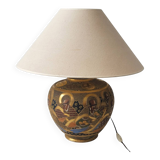 Handmade Asian style lamp in ceramic