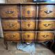 Louis XVI crossbow chest of drawers