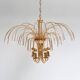 Italian Cascata chandelier with Murano drops, 1970s