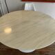 Saarinen table Knoll vintage 137 cm white marble
