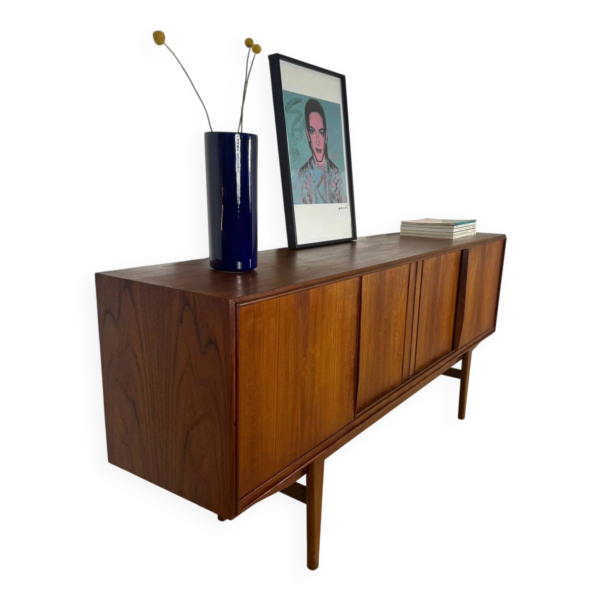 Vintage teak sideboard – Danish design 1960s, mid-century modern