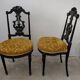 Pair of musical chairs, 19th century
