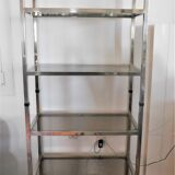 Glass bookcase shelf