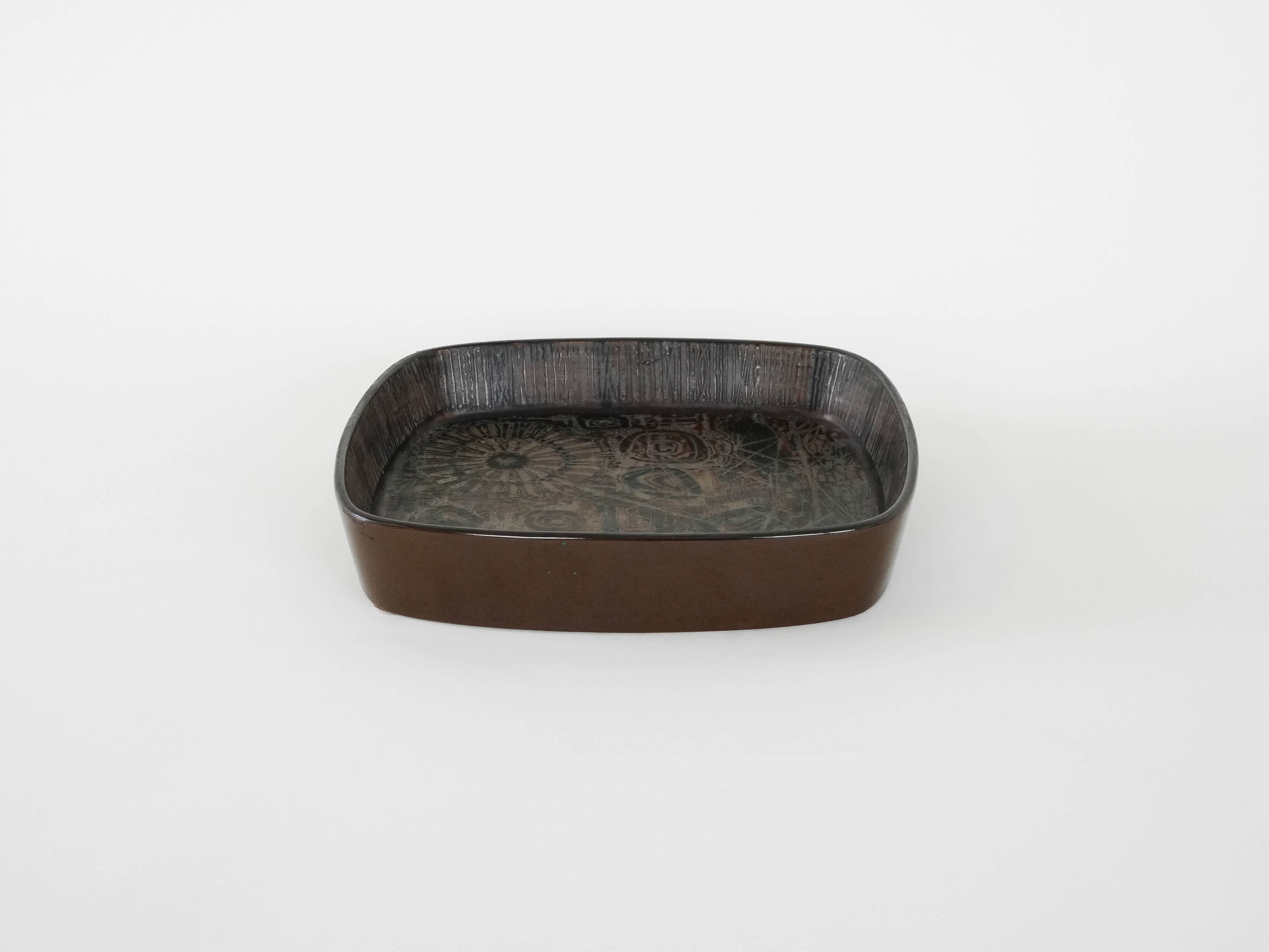 Baca ceramic bowl, Danish design, 1970s, manufacturer: Royal Copenhagen, de