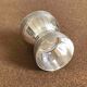 Coquetier diabolo Ercuis en métal argenté
