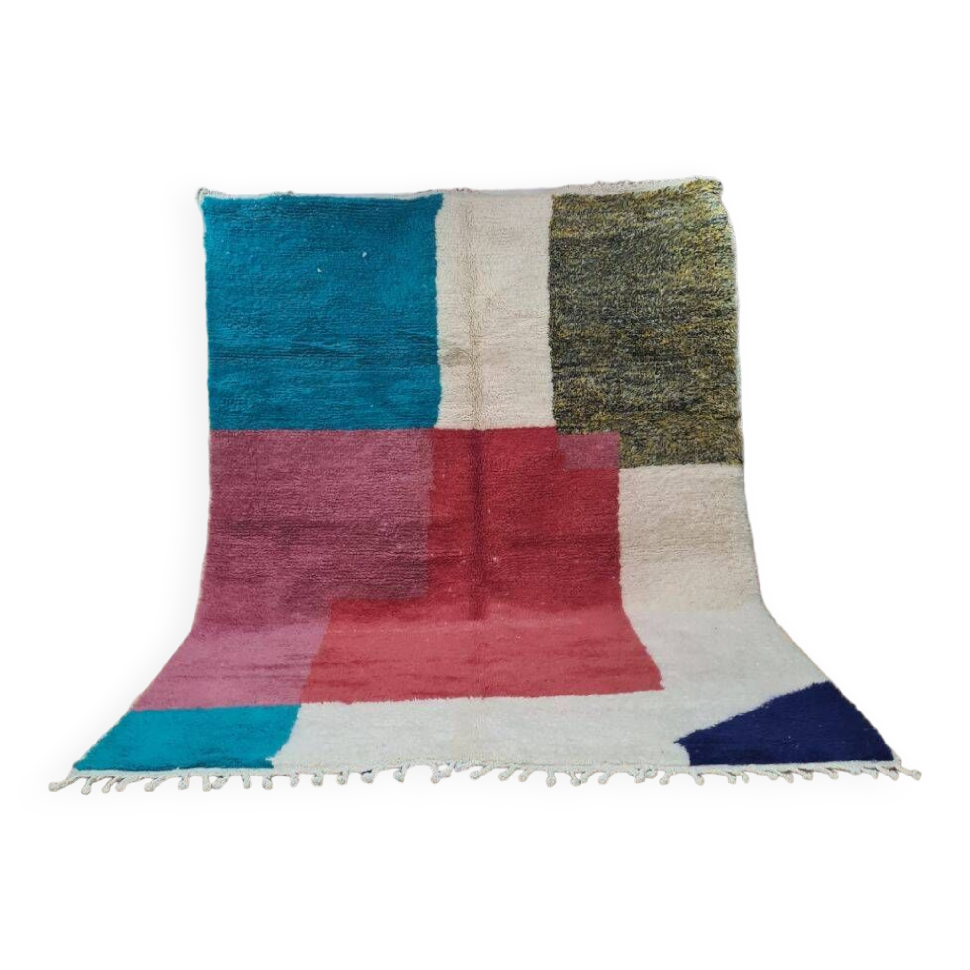 Handmade wool Berber rug 300X200 cm