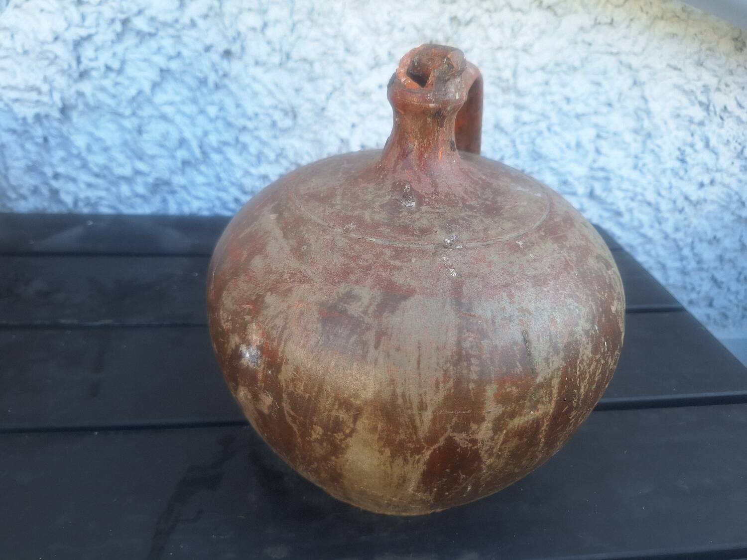 Old Large Terracotta Jug