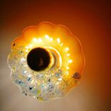 Murano flower wall light