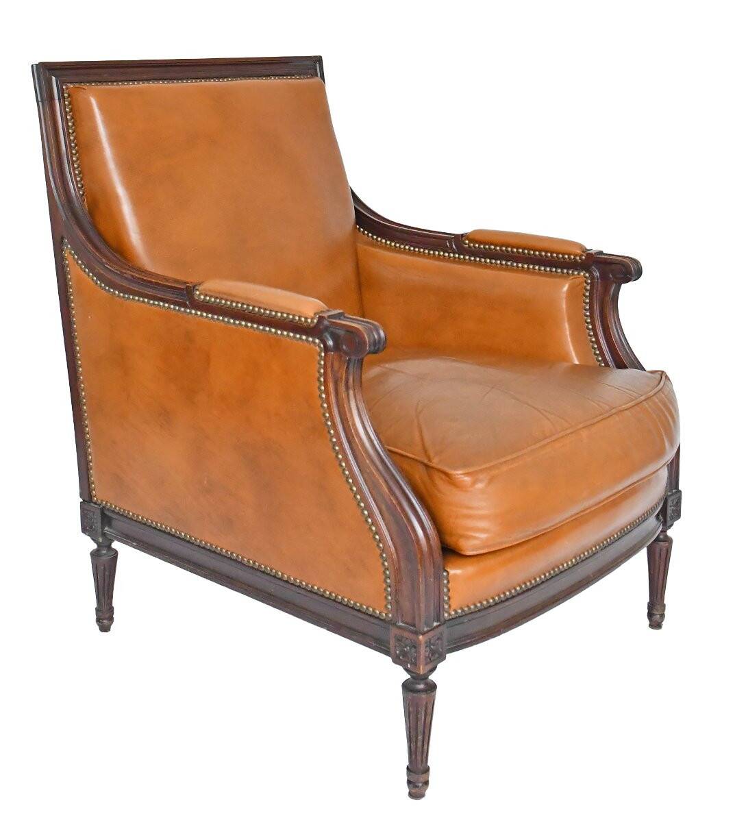 Pair of large armchairs in Louis XVI style