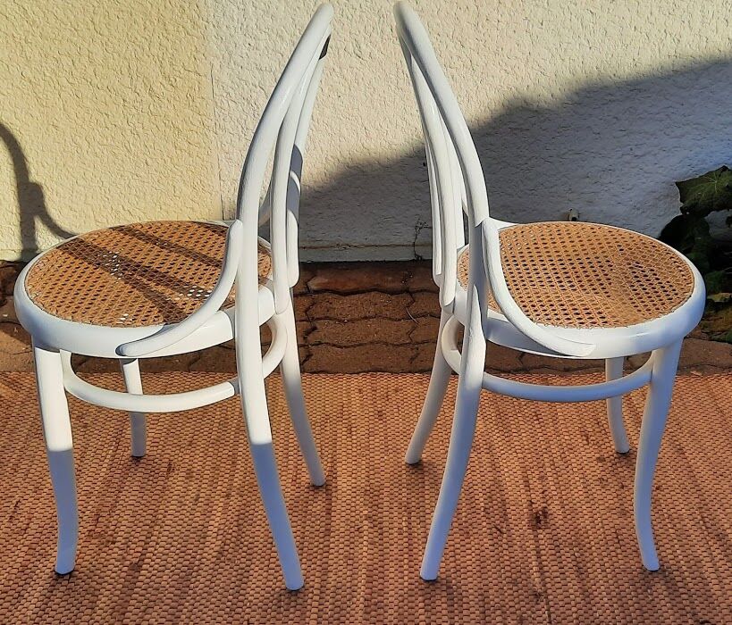 Lot of vintage bistro chairs