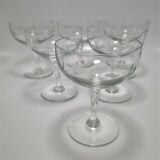 6 champagne glasses