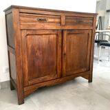 Parisian buffet old solid wood