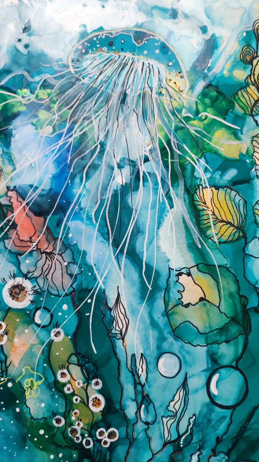 Painting the marine world