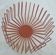 Fruit basket lacquered steel wire