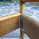 Double rattan bed 60s