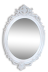 Miroir ovale de style Louis XV