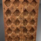 Traditional Indian door from Rajasthan made of solid wood