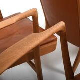 Set of 4 AP-16 armchair in oak by Hans Wegner 1951