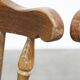 Set of 8 antique wooden spindle chairs