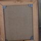 Original Swedish Oil on Canvas – “Abstract” by KB – Vintage & Framed  49 ×