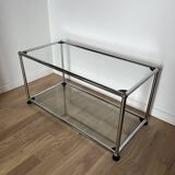 Table basse / Etagère USM Haller en verre