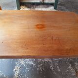 Console oak feet compass