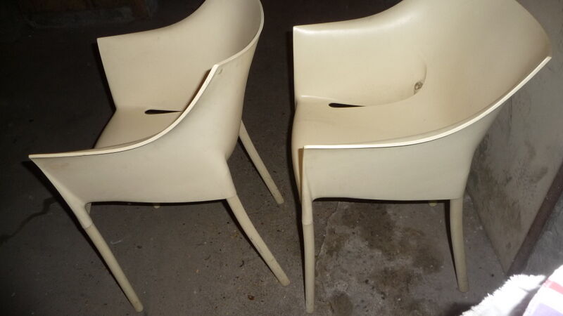 Pair of armchairs by Philippe Starck for Kartell