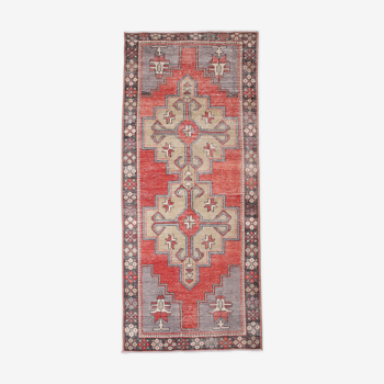 3x8 pastel traditional vintage rug 247x107cm