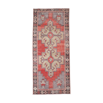 Tapis pastel traditionnel vintage 247x107cm