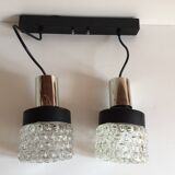 Asymmetrical space age pendant light
